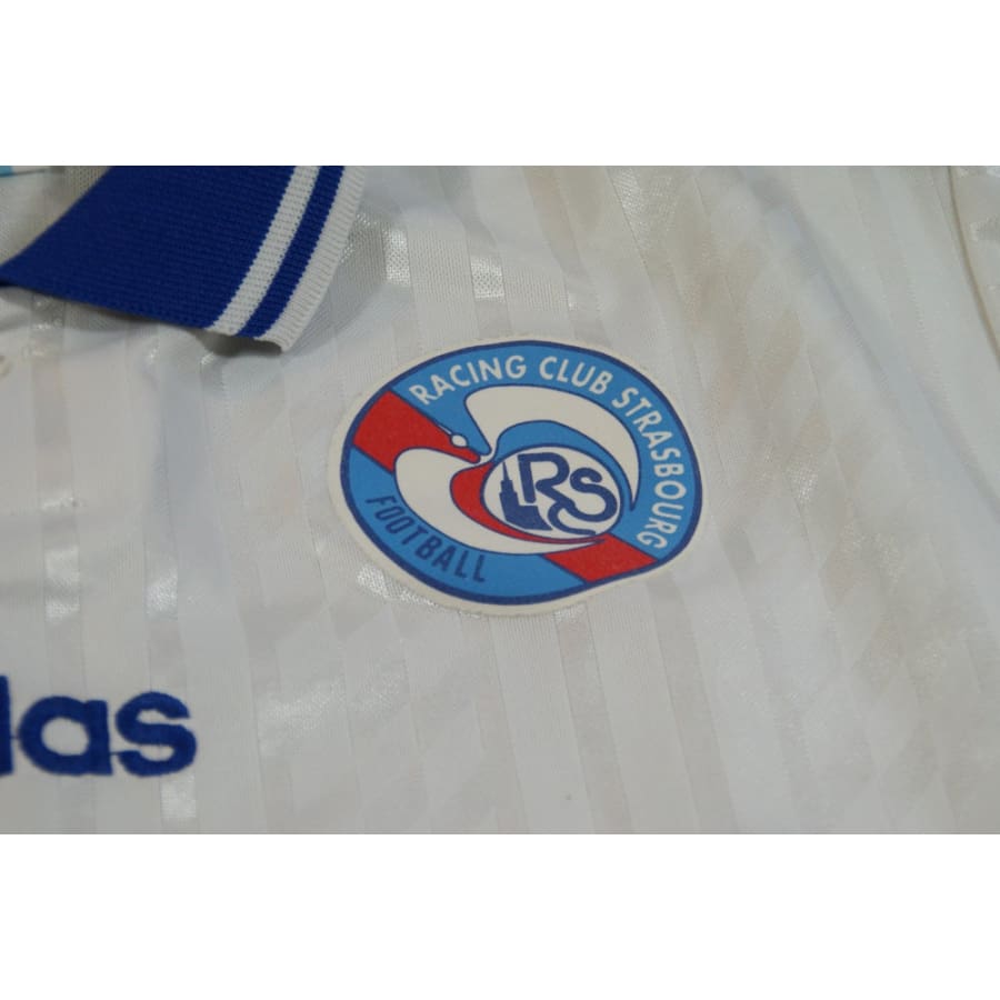 Maillot RC Strasbourg vintage extérieur 1995-1996 - Adidas - RC Strasbourg Alsace