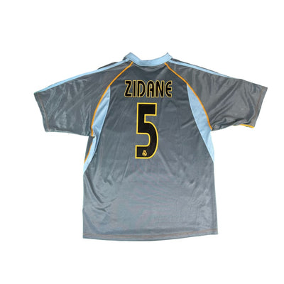 Maillot third vintage Real Madrid #5 Zidane saison 2003-2004 - Adidas - Real Madrid