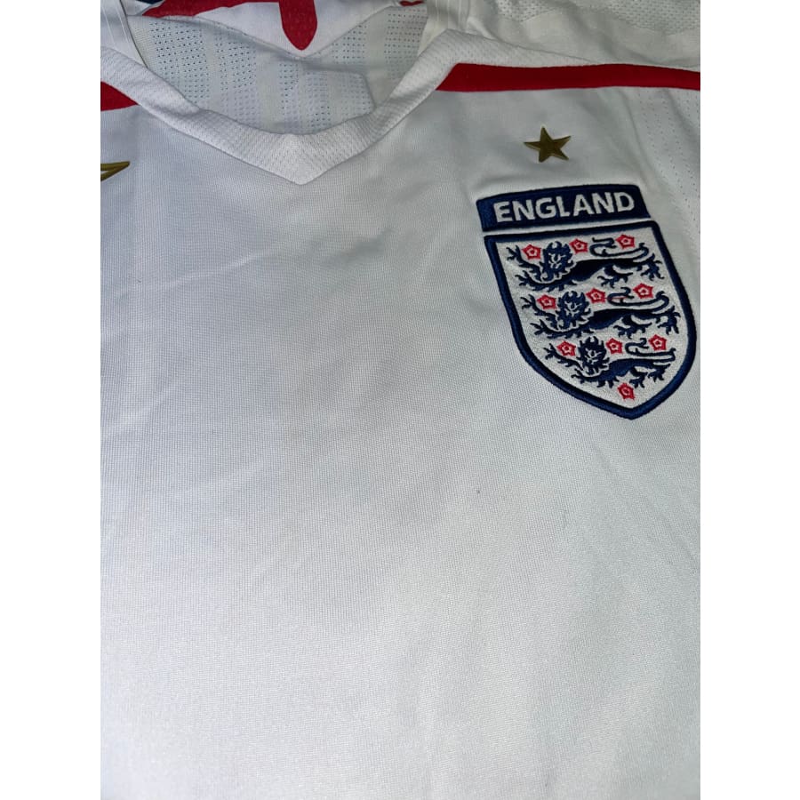 Maillot vintage domicile Angleterre #6 Terry saison 2008-2009 - Umbro - Angleterre