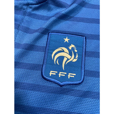 Maillot vintage domicile Equipe de France #10 Benzema saison 2012 - 2013 - Nike - Equipe de France