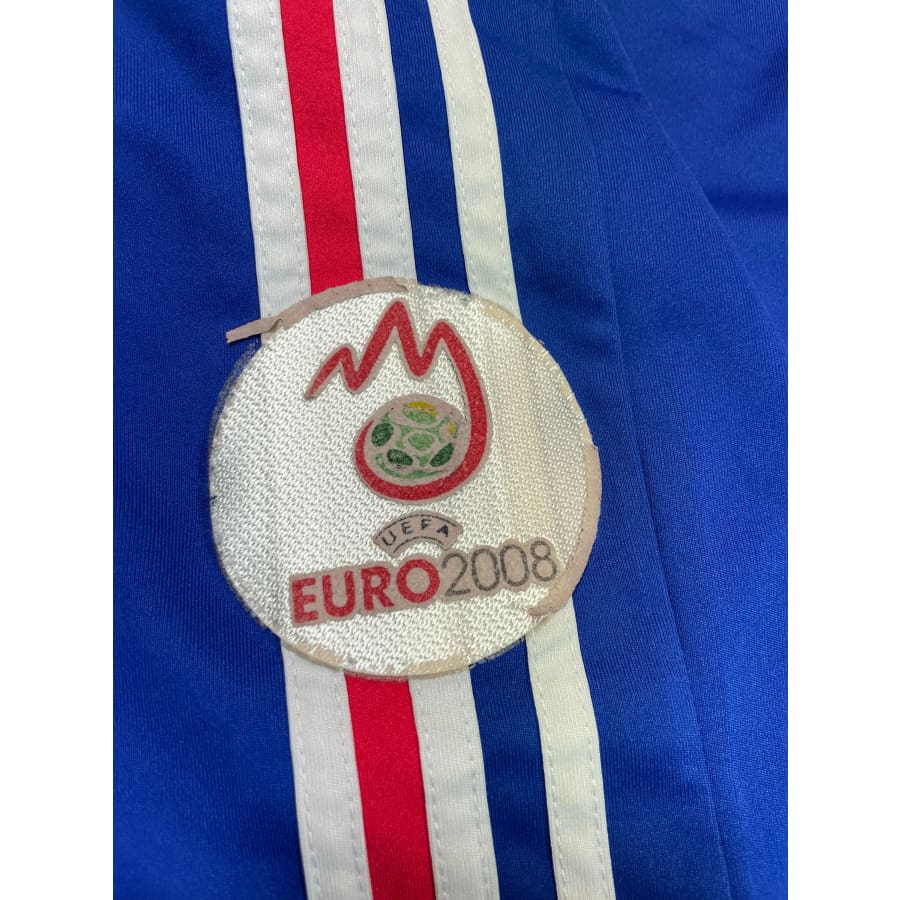 Maillot vintage domicile Equipe de France #15 Thuram saison 2008-2009 - Adidas - Equipe de France