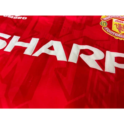 Maillot vintage domicile Manchester United #11 Giggs saison 1993-1994 - Umbro - Manchester United