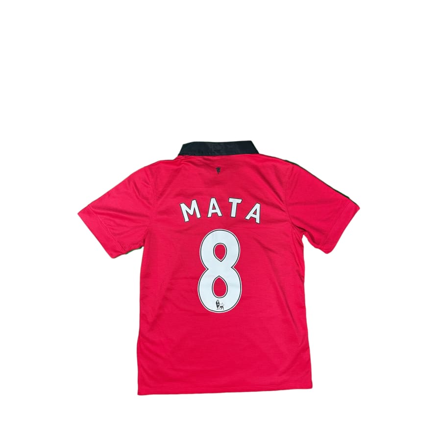 Maillot vintage domicile Manchester United #8 Mata saison 2013-2014 - Nike - Manchester United