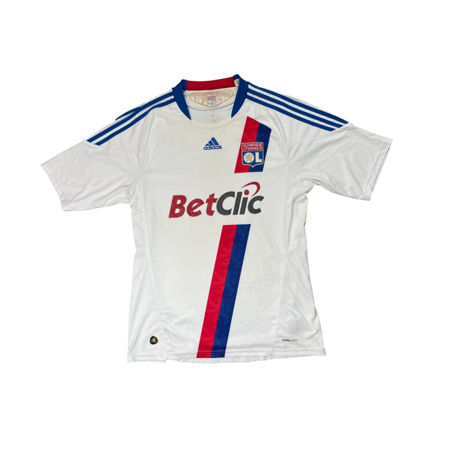 Maillot vintage domicile Olympique Lyonnais #11 M.Bastos saison 2010 - 2011 - Adidas - Olympique Lyonnais