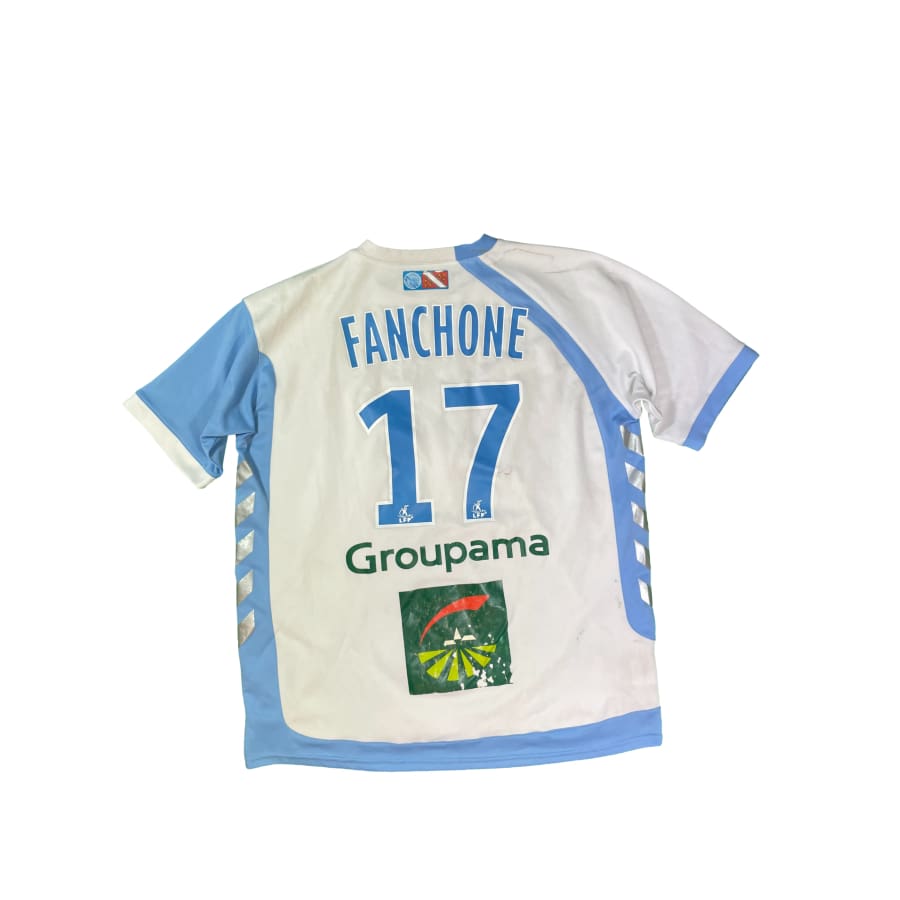 Maillot vintage domicile Strasbourg #17 Fanchone saison 2008-2009 - Hummel - RC Strasbourg Alsace