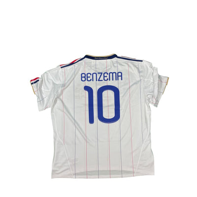 Maillot vintage extérieur Equipe de France #10 Benzema saison 2010-2011 - Adidas - Equipe de France