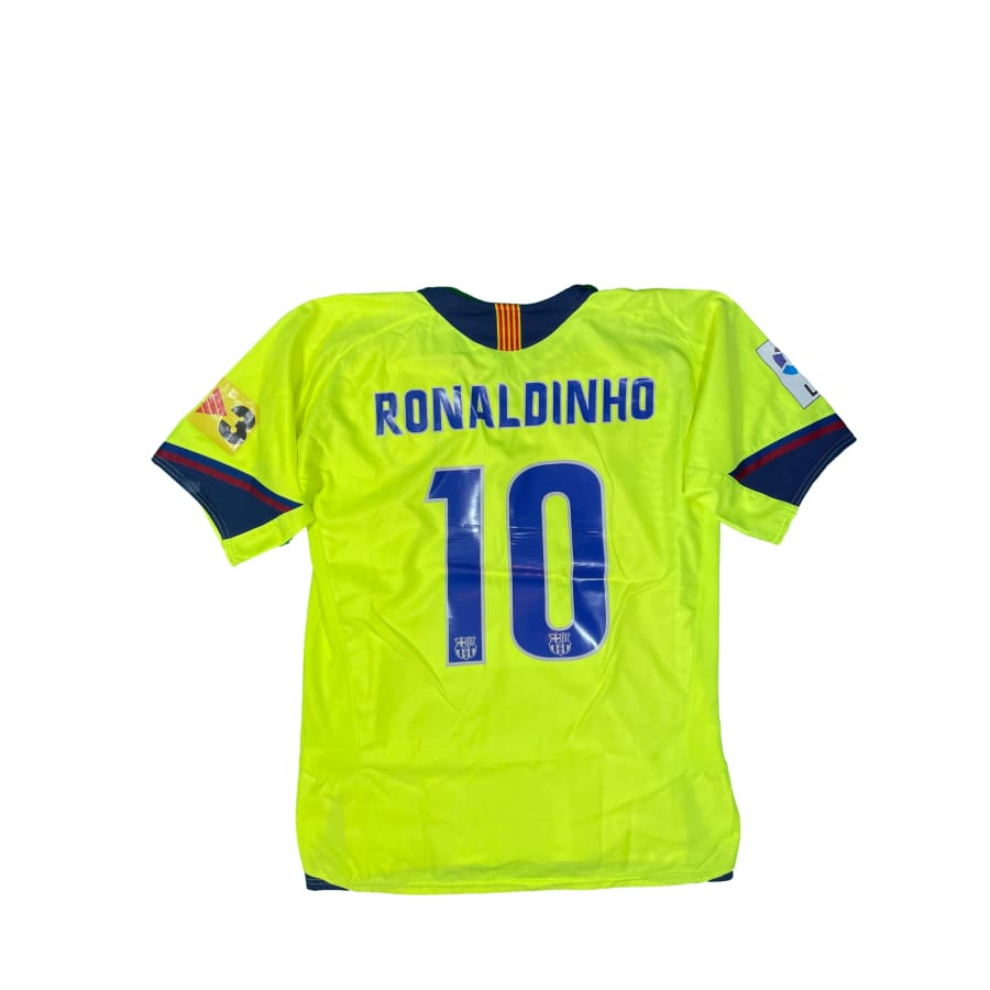 Maillot vintage FC Barcelone extérieur #10 Ronaldinho saison 2005-2006 - Nike - Barcelone