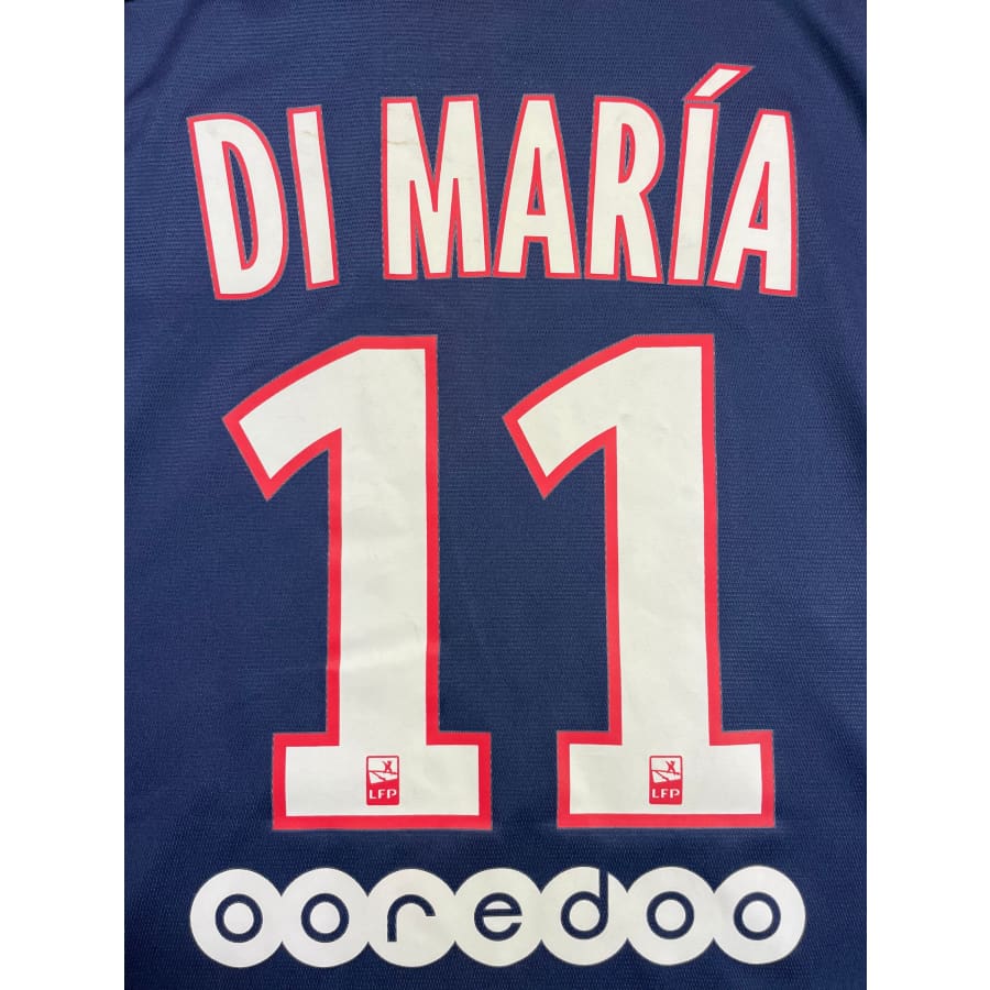 Maillot vintage Paris - Saint - Germain domicile #11 Di Maria saison 2015 - 2016 - Nike - Paris Saint - Germain