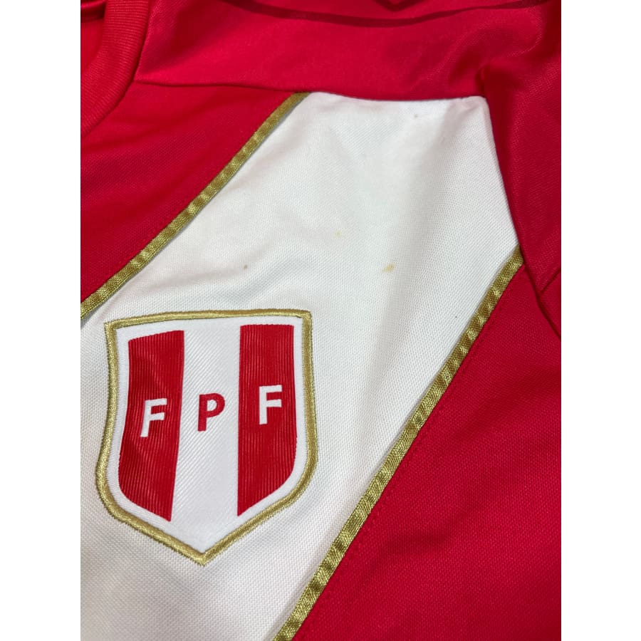 Maillot vintage Perou extérieur #15 Carrillo saison 2018-2019 - Umbro - Pérou