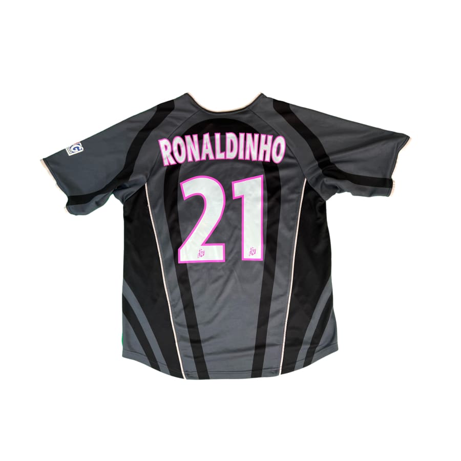 Maillot vintage third PSG #21 Ronaldinho saison 2001-2002 - Nike - Paris Saint-Germain