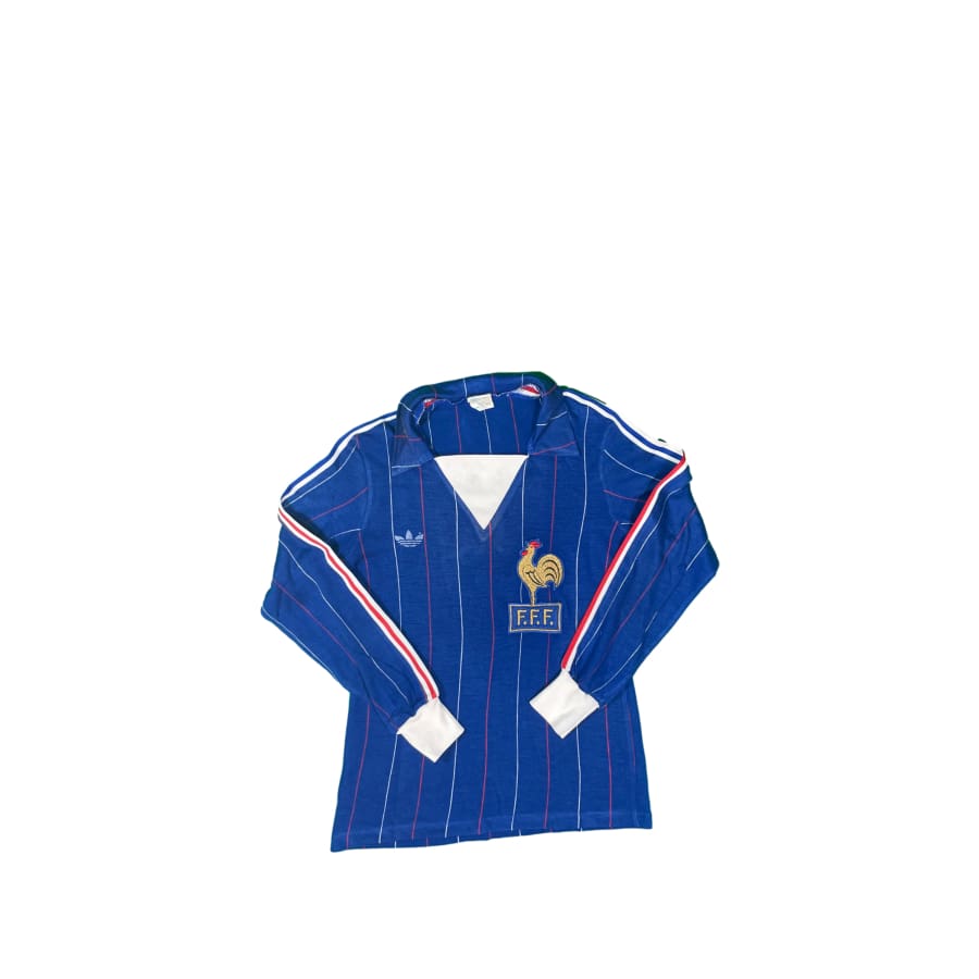 Maillot vintage Ventex adidas domicile Equipe de France saison 1983-1984 - Adidas - Equipe de France