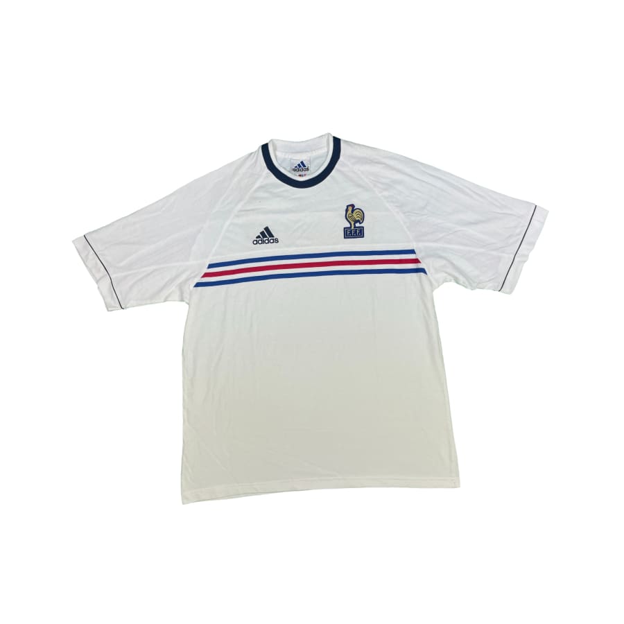 T-shirt football vintage Equipe de France saison 1998-1999 - Adidas - Equipe de France