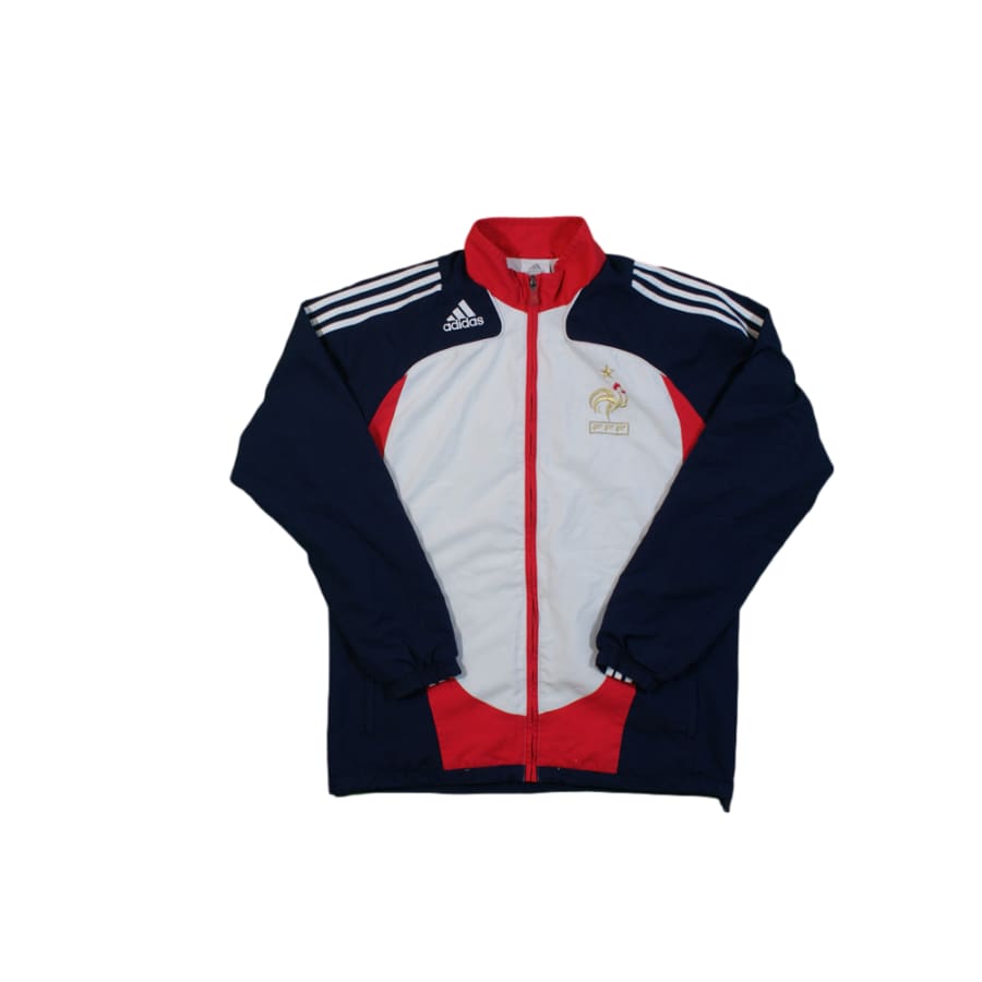 Veste foot vintage supporter Equipe de France 2010-2011 - Adidas - Equipe de France