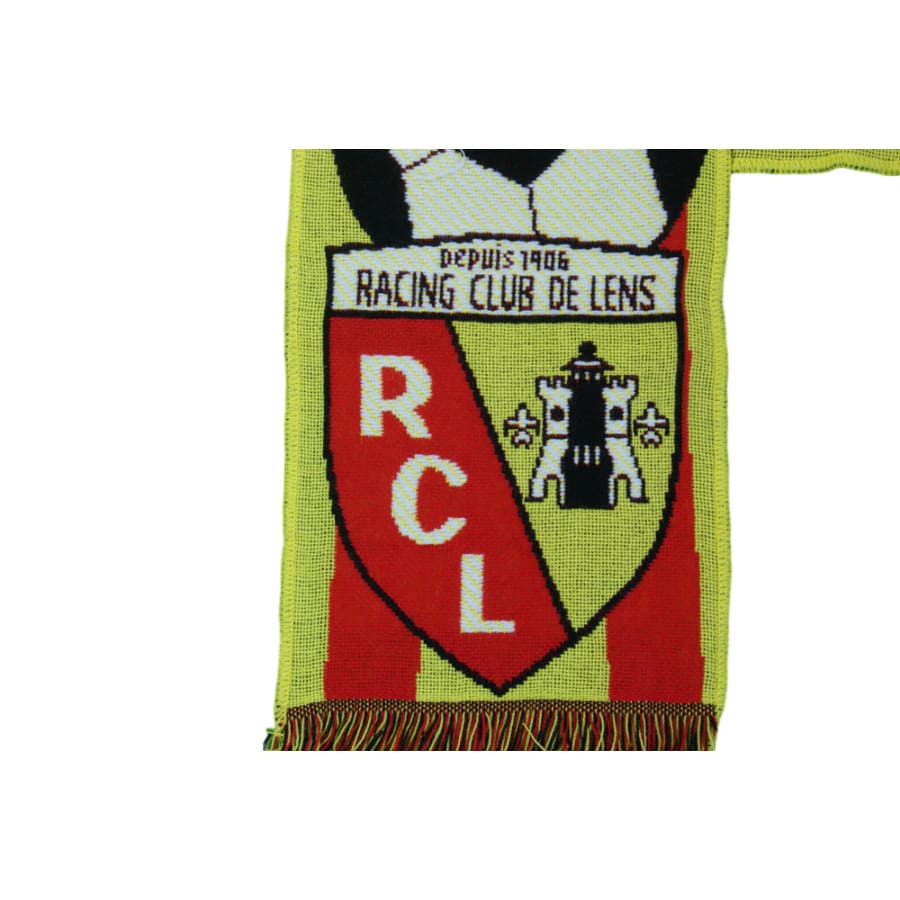 Echarpe de foot rétro RC Lens Allez Lens années 1990 - Officiel - RC Lens