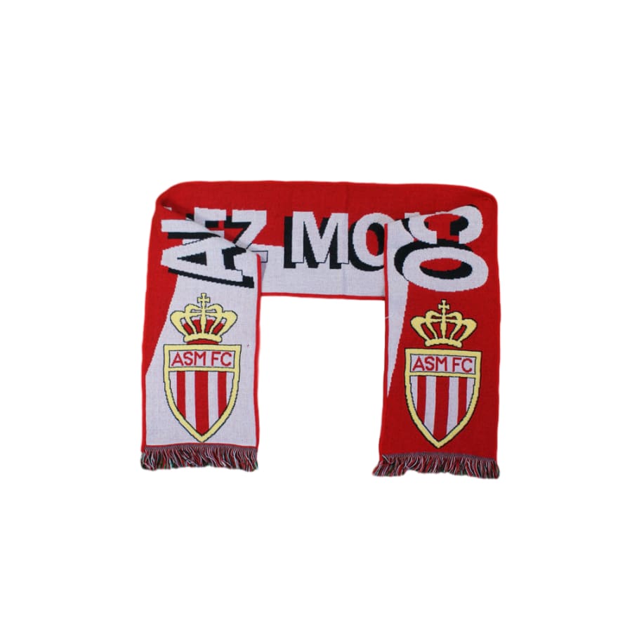 Echarpe de foot vintage AS Monaco Allez Monaco années 2000 - Officiel - AS Monaco