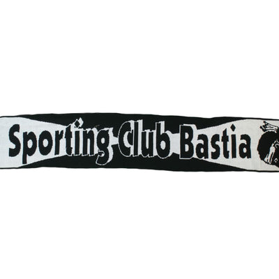 Echarpe de foot vintage SC Bastia années 2000 - Non-officiel - S.C. Bastia