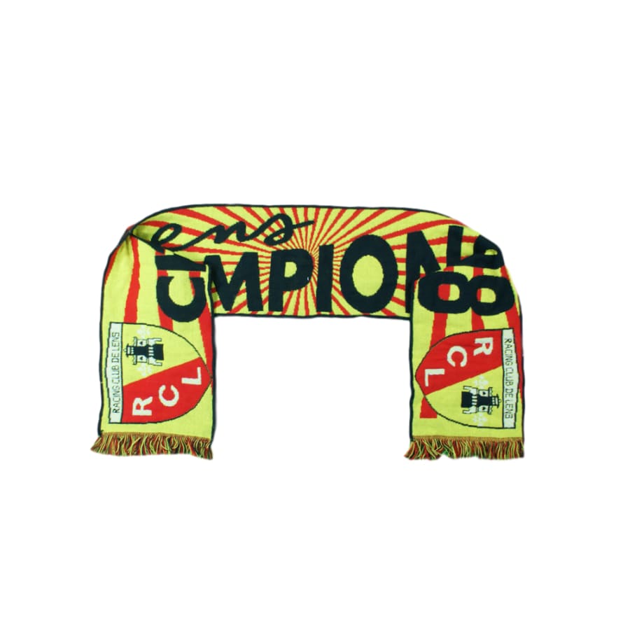 Echarpe de football rétro RC Lens Champion 1998 - Officiel - RC Lens