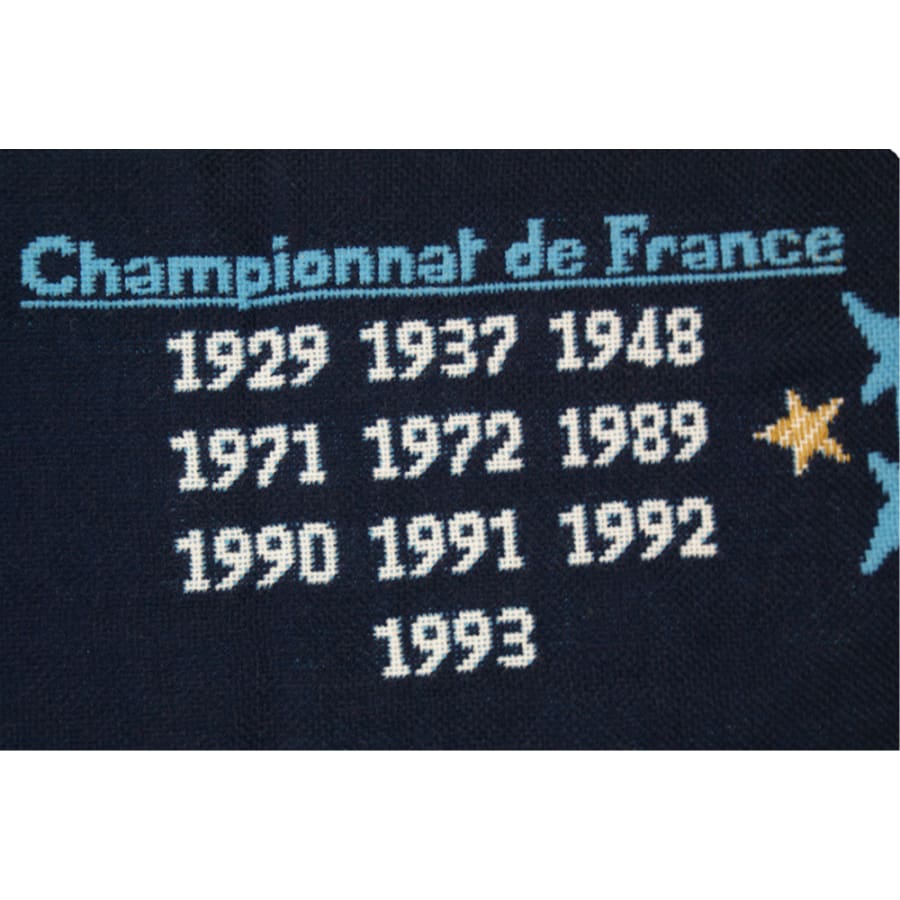 Echarpe de football vintage Olympique de Marseille Palmarès années 2000 - Officiel - Olympique de Marseille