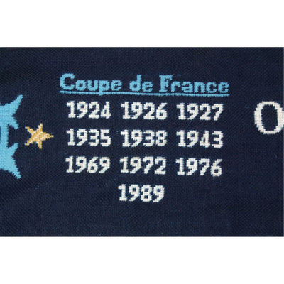 Echarpe de football vintage Olympique de Marseille Palmarès années 2000 - Officiel - Olympique de Marseille