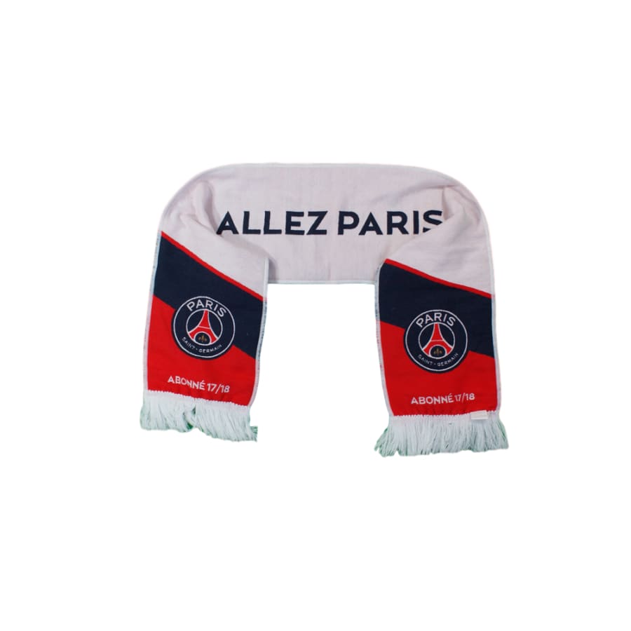 Echarpe de football vintage Paris Saint-Germain 2017-2018 - Officiel - Paris Saint-Germain