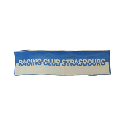 Echarpe de football vintage RC Strasbourg Alsace années 2000 - Officiel - RC Strasbourg Alsace