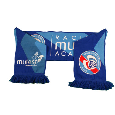 Echarpe de football vintage RC Strasbourg Alsace années 2010 - Officiel - RC Strasbourg Alsace