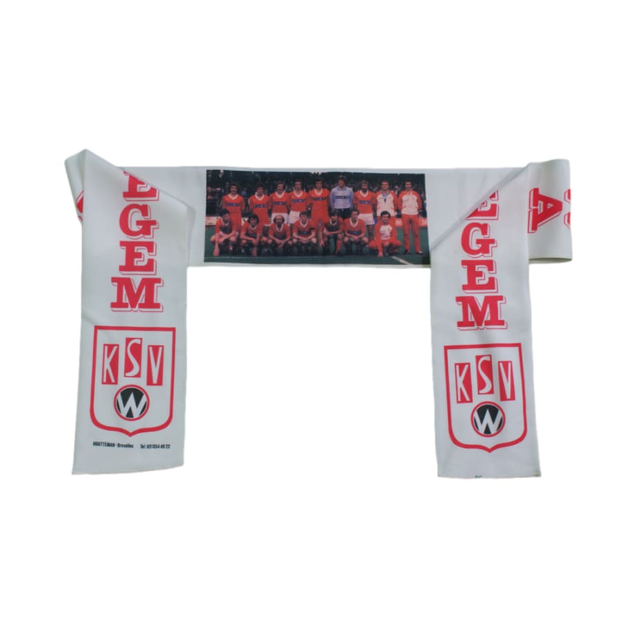 Echarpe foot rétro Waregem années 1980 - Officiel - Autres championnats