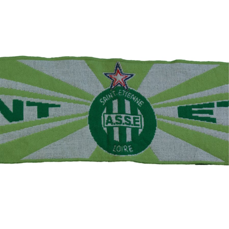 Echarpe foot vintage ASSE années 2000 - Officiel - AS Saint-Etienne