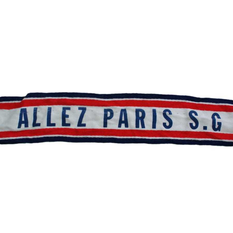 Echarpe foot vintage Paris Saint-Germain années 1990 - Non-officiel - Paris Saint-Germain