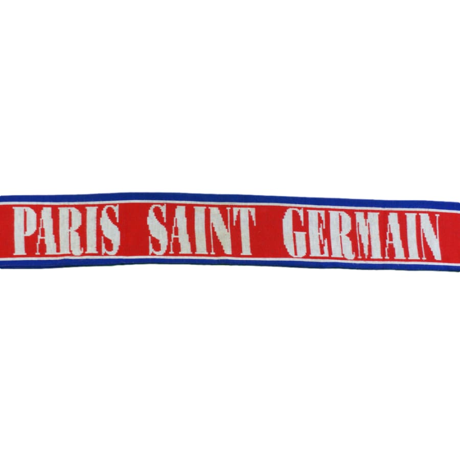 Echarpe foot vintage PSG années 1990 - Officiel - Paris Saint-Germain