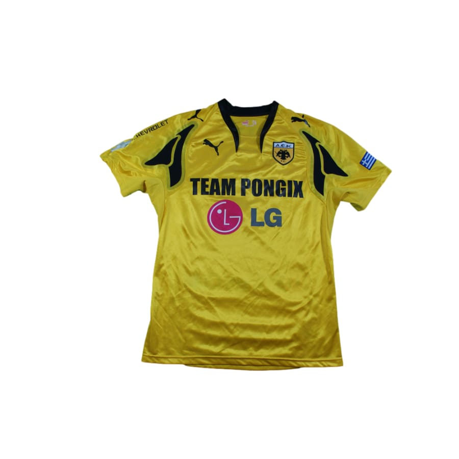 Maillot AEK Athènes vintage N°6 SIM 2007-2008 - Puma - Grecque