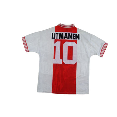 Maillot Ajax Amsterdam vintage domicile N°10 LITMANEN 1996-1997 - Umbro - Ajax Amsterdam