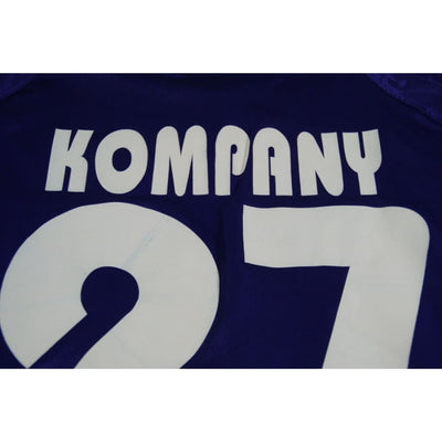 Maillot Anderlecht vintage domicile #27 KOMPANY 2004-2005 - Adidas - RSC Anderlecht