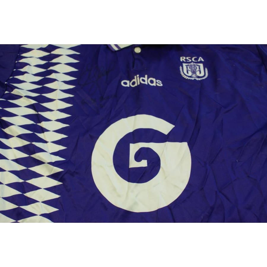 Maillot Anderlecht vintage domicile N°5 1994-1995 - Adidas - RSC Anderlecht