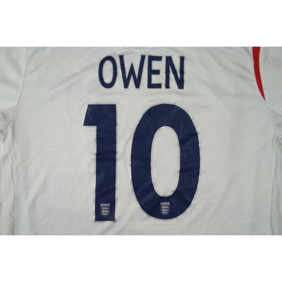 Maillot Angleterre vintage domicile #10 Owen 2005-2006 - Umbro - Angleterre