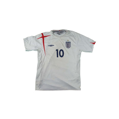 Maillot Angleterre vintage domicile #10 Owen 2005-2006 - Umbro - Angleterre