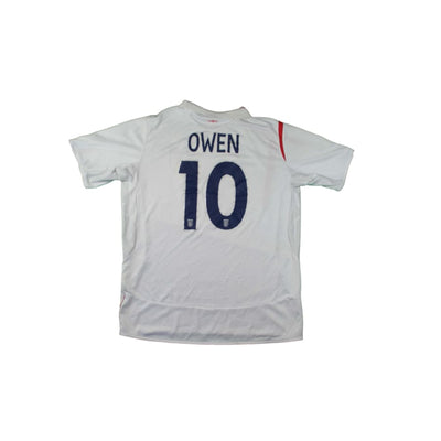 Maillot Angleterre vintage domicile #10 Owen 2005-2006 - Umbro - Angleterre