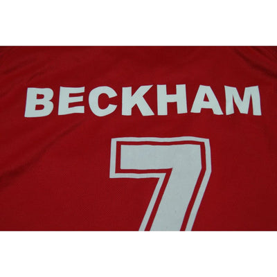 Maillot Angleterre vintage extérieur #7 BECKHAM 2002-2003 - Umbro - Angleterre