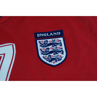 Maillot Angleterre vintage extérieur #7 BECKHAM 2002-2003 - Umbro - Angleterre