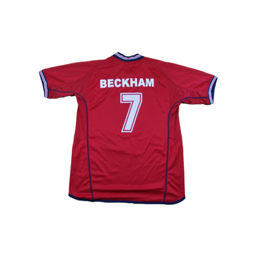 Maillot Angleterre vintage extérieur #7 BECKHAM 2002-2003 - Umbro - Angleterre