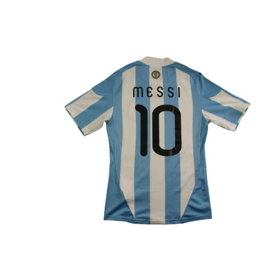 Maillot Argentine rétro domicile enfant N°10 MESSI 2010-2011 - Adidas - Argentine