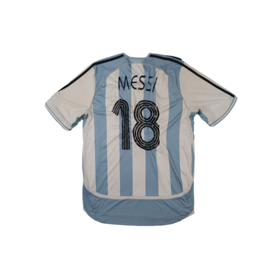 Maillot Argentine vintage domicile #MESSI 2006-2007 - Adidas - Argentine