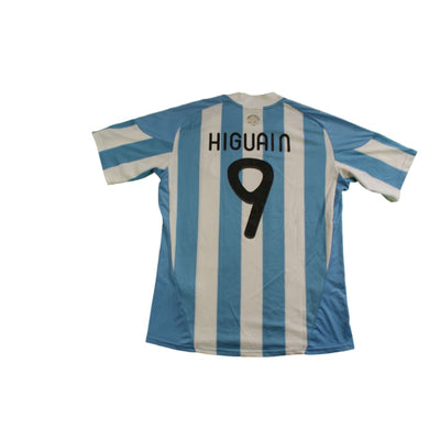 Maillot Argentine vintage domicile N°9 HIGUAIN 2010-2011 - Adidas - Argentine