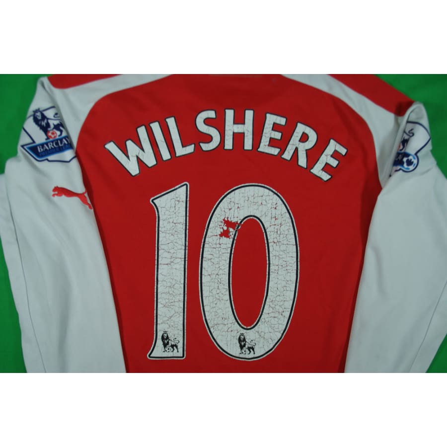 Maillot Arsenal FC domicile #10 Wilshere 2014-2015 - Puma - Arsenal