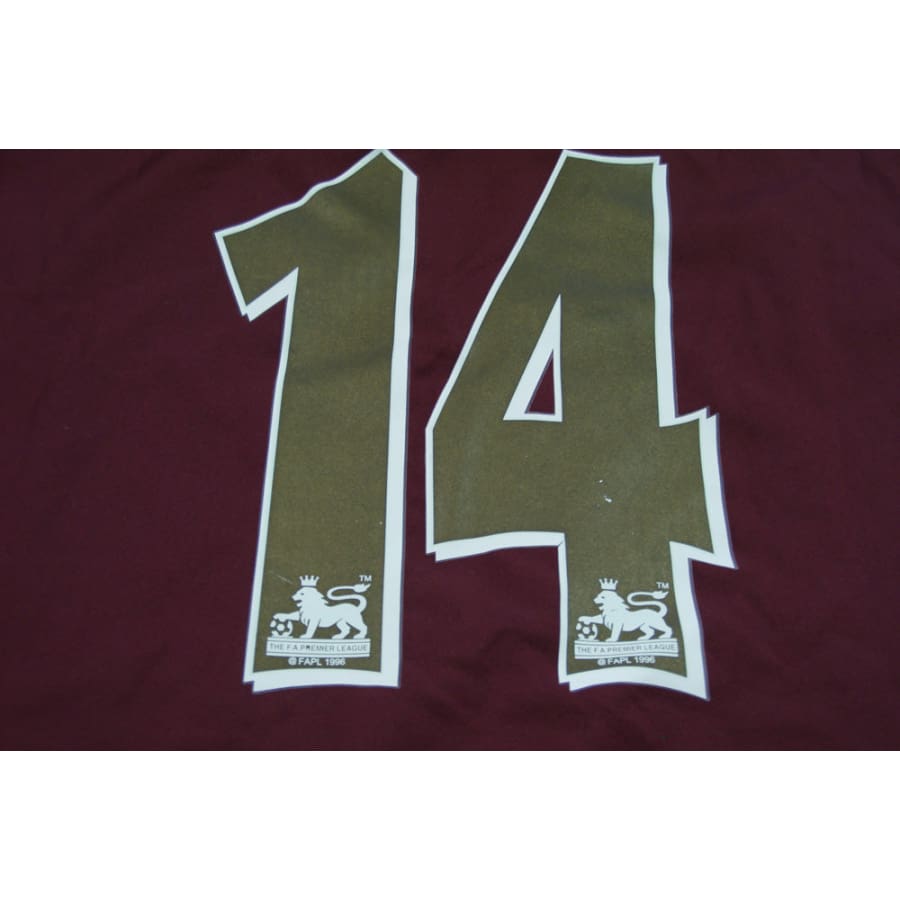 Maillot Arsenal vintage domicile #14 HENRY 2005-2006 - Nike - Arsenal