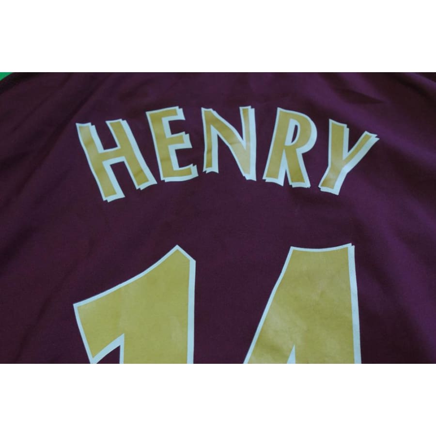 Maillot Arsenal vintage domicile N°14 HENRY 2006-2007 - Nike - Arsenal