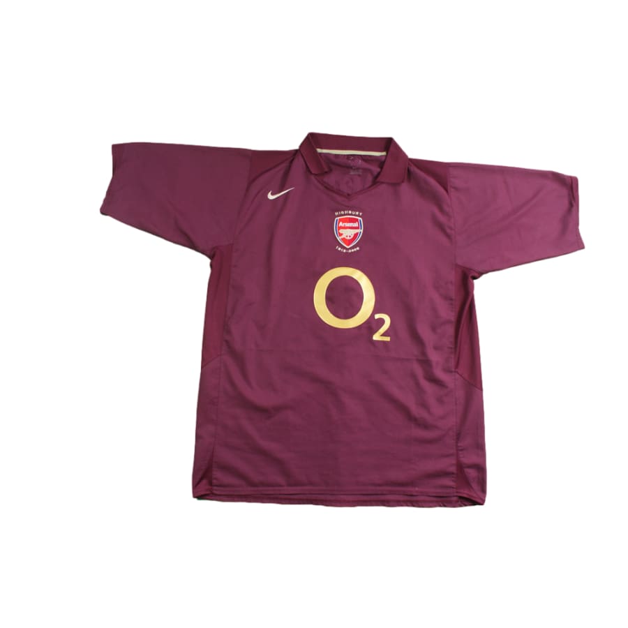 Maillot Arsenal vintage domicile N°8 LJUNGBERG 2005-2006 - Nike - Arsenal