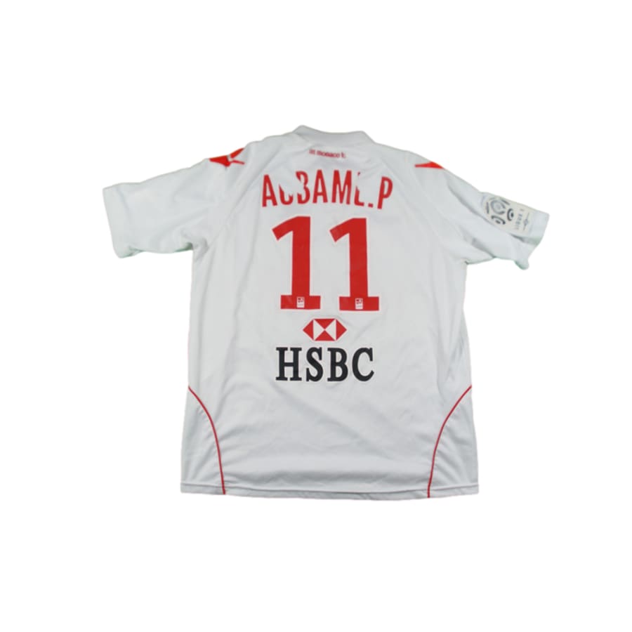 Maillot AS Monaco extérieur #11 AUBAME.P années 2010 - Macron - AS Monaco