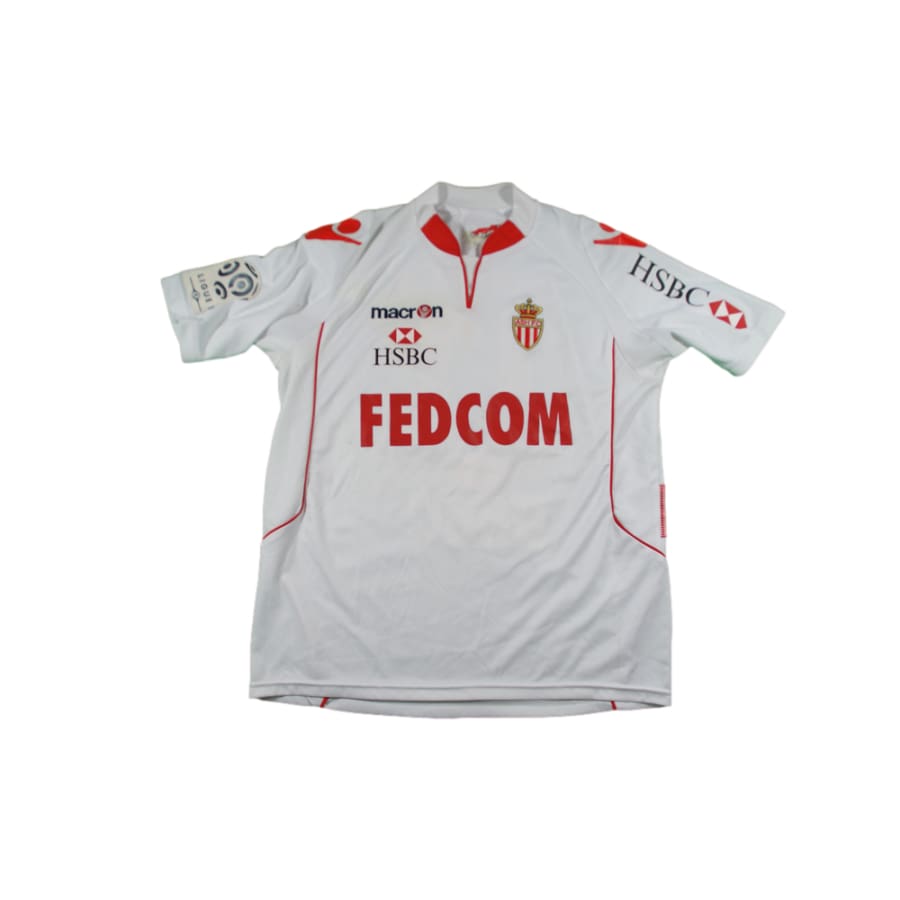 Maillot AS Monaco extérieur #11 AUBAME.P années 2010 - Macron - AS Monaco