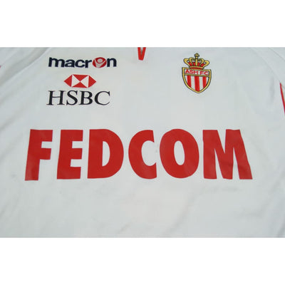 Maillot AS Monaco extérieur #11 AUBAME.P années 2010 - Macron - AS Monaco